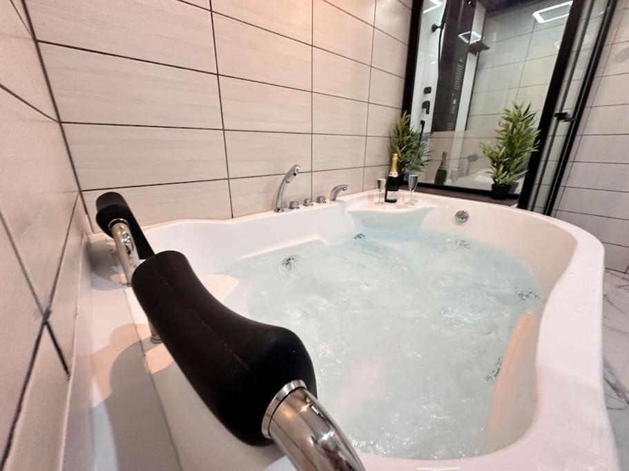 E Servagnat T3 Luxe Avec Sauna Jacuzzi Et Hammam Épernay Dış mekan fotoğraf