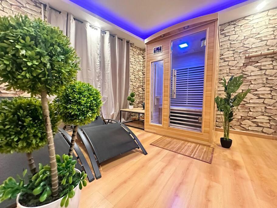 E Servagnat T3 Luxe Avec Sauna Jacuzzi Et Hammam Épernay Dış mekan fotoğraf